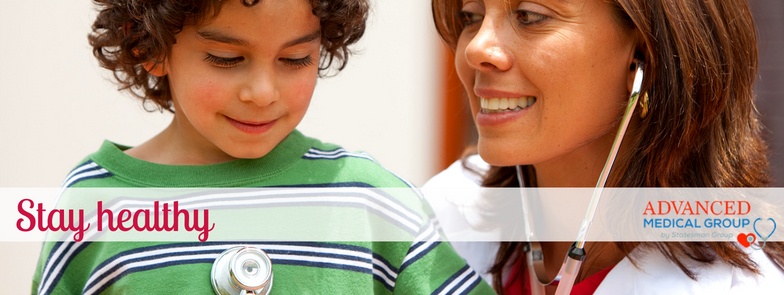 Child with doctor
